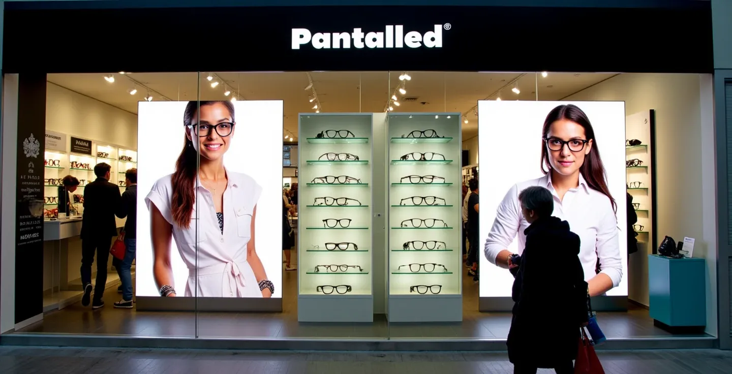 Pantalla led publicitaria para inmobiliarias