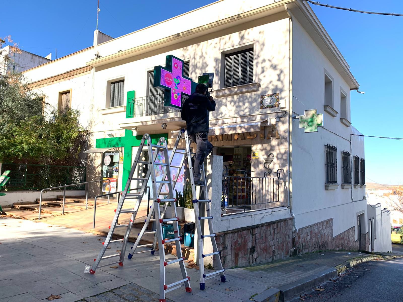 Cruz de Farmacia Led  (Cádiz)