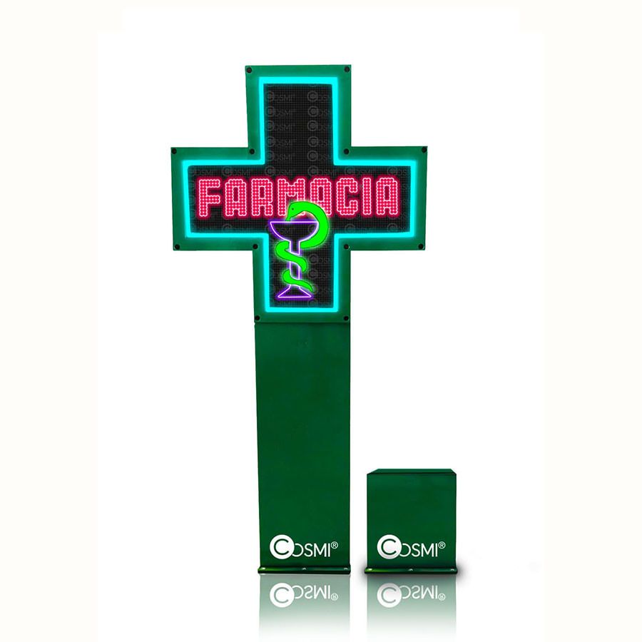 modelos de cruces de farmacias led  