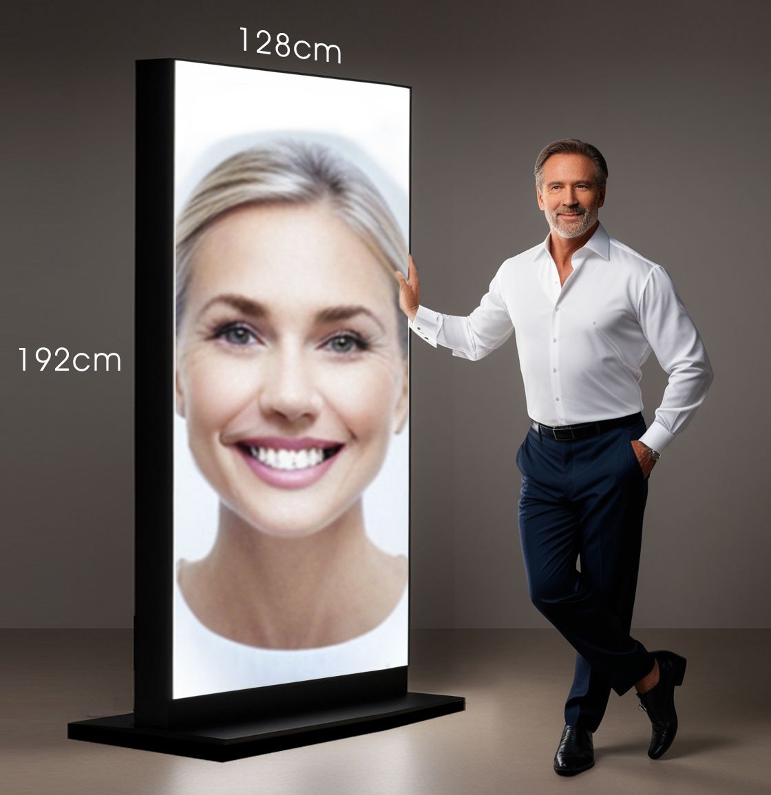 pantalla led 192x128