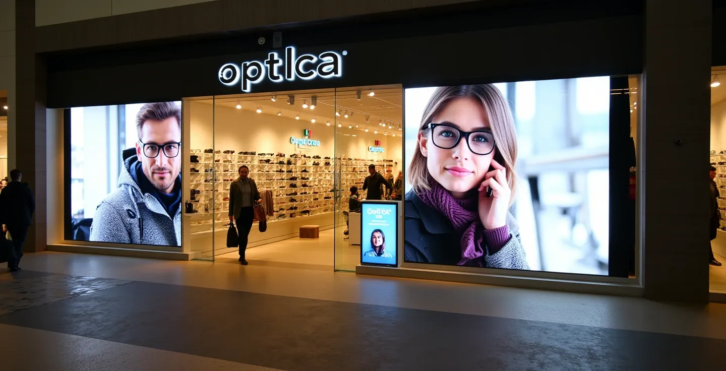 Pantallas led para opticas