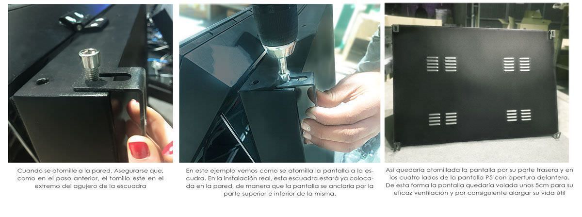 MONTAJE E INSTALACIÓN DE PANTALLAS LED