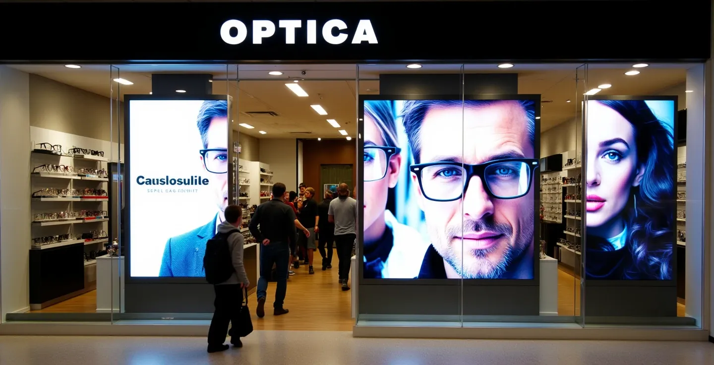 Pantallas led para opticas