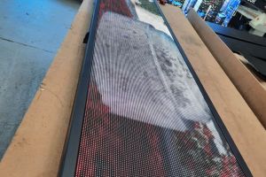 Montaje Pantalla Led para escaparate 1