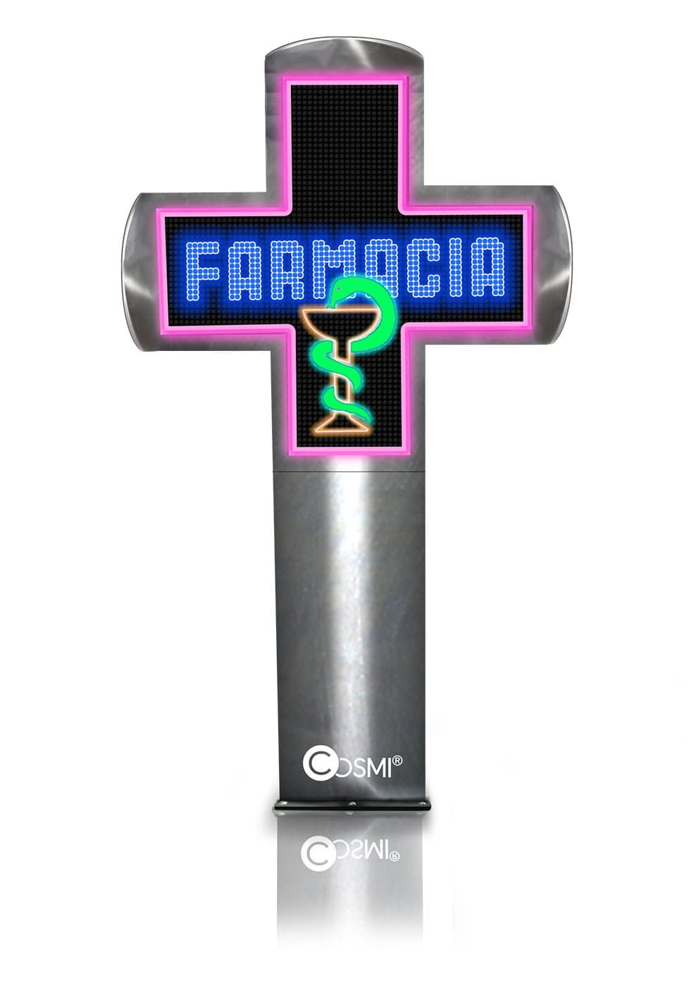 modelos de cruces de farmacias led  