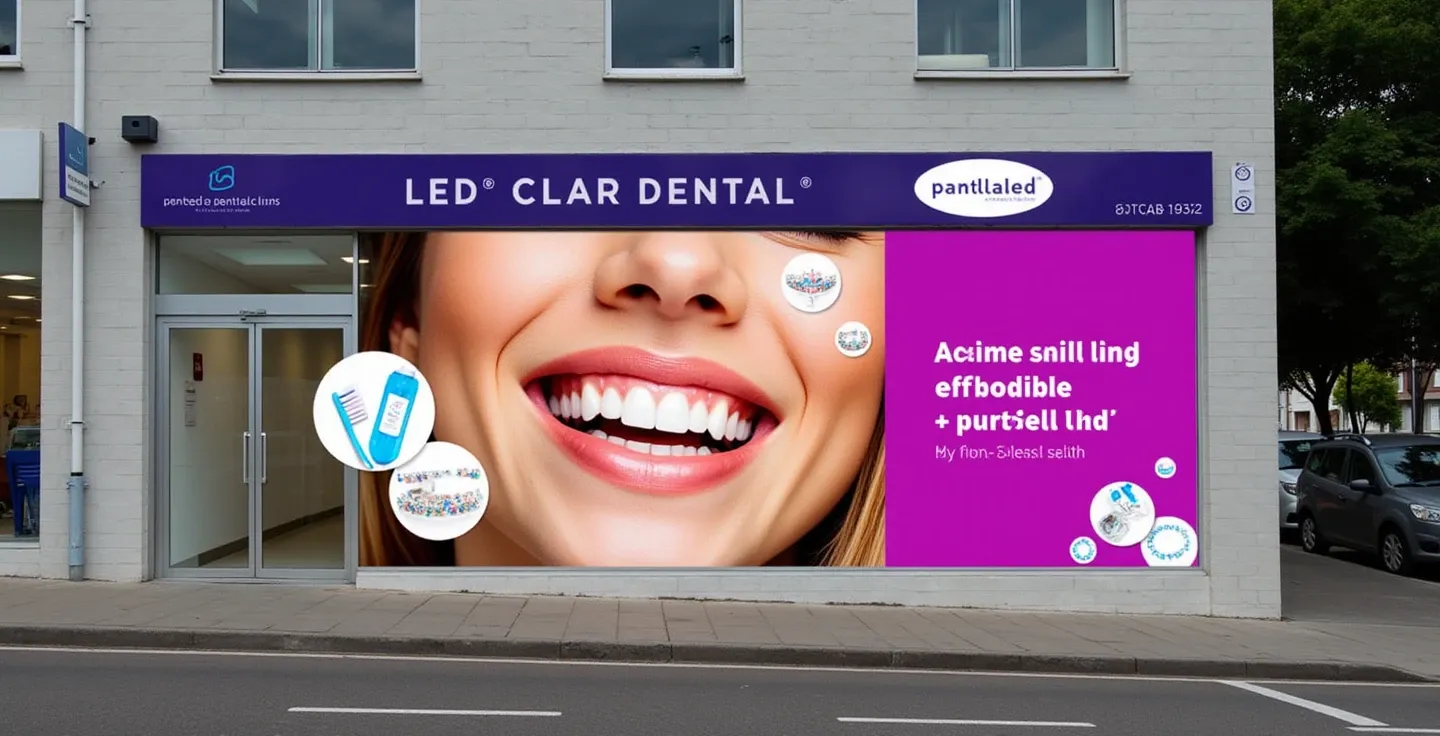 Pantallas led para clinicas dentales