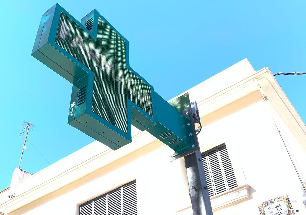 Cruz de Farmacia Led  (Cádiz)