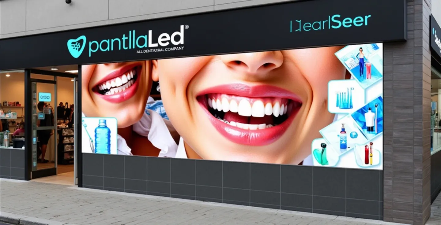 Pantallas led para clinicas dentales