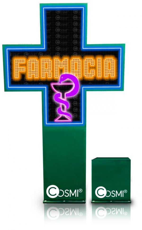 modelos de cruces de farmacias led  
