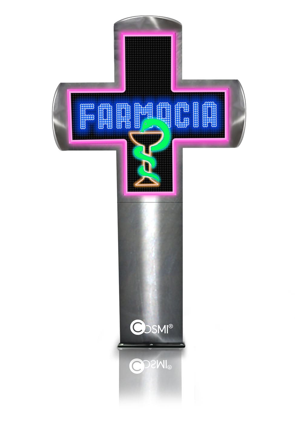 modelos de cruces de farmacias led  